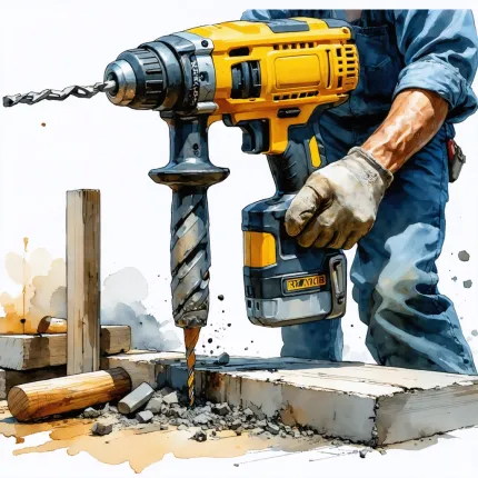 Что нужно знать про можно ли ударной дрелью сверлить бетон: обзор и рекомендации